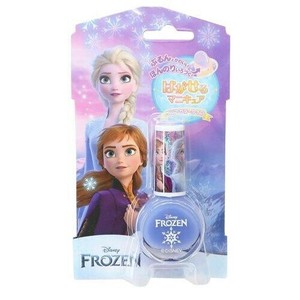 アナと雪の女王 はがせるマニキュア ( クリアカラー ライトパープル )