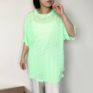 T-shirt Tunic Transparency T-Shirt Short Sleeve Sheer [2025 NEW]