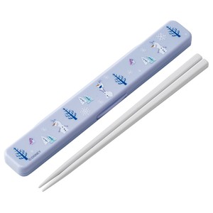 【公式】 抗菌音のならない箸・箸箱セット 箸18cm 【オラフ】 スケーター