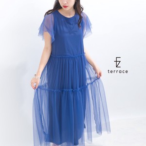 [SD Gathering] Formal Dress Tulle Lace One-piece Dress Tiered