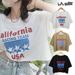 T-shirt Pudding Cropped Tops Short Length