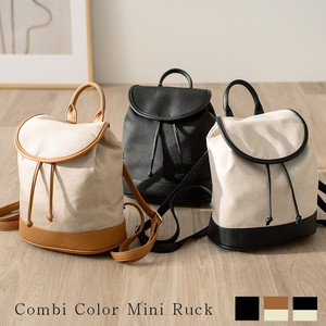 Handbag Color Palette Outing Bicolor Mini Drawstring Bag