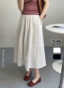 韓国ファッション  傘スカート スカート ロング「2024新作」