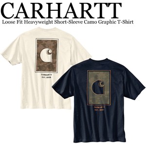《即納》CARHARTT■メンズ　Tシャツ■Loose Fit Heavyweight Short-Sleeve Camo Graphic T-Shirt
