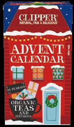 クリッパー　 オーガニック　アドベント　アソートティー　カレンダー　24P (12種）【クリスマス】