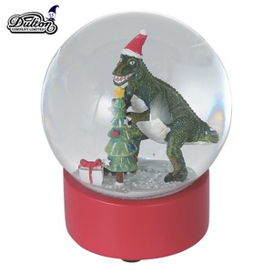 ■2024X'mas　先行予約■　Dinosaur snow globe