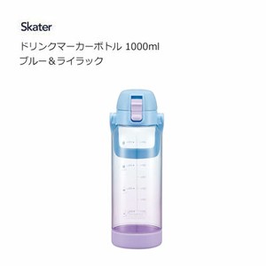 Water Bottle Blue Skater