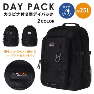 Backpack Polyester Water-Repellent L Simple 2-layers 2024 NEW
