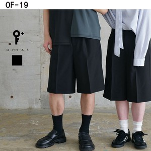 【2025秋冬】OFTAS ブラックハーフパンツ