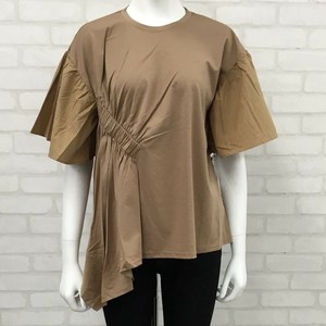T-shirt Gathered Cut-and-sew L