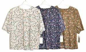 Button Shirt/Blouse Floral Pattern M