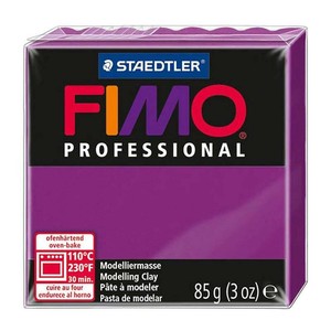 8004-61 Fimo フィモ プロフェッショナル ポリマークレイ(オーブン粘土) バイオレット 8004-61