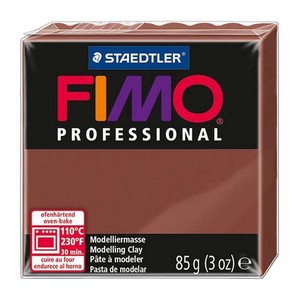 8004-77 Fimo フィモ プロフェッショナル ポリマークレイ(オーブン粘土) チョコレート 8004-77
