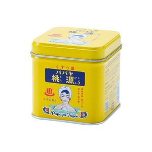 五洲薬品　薬用入浴剤(医薬部外品)　パパヤ桃源S　ユズの香り　70g缶