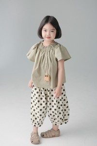 Kids' Short Sleeve T-shirt Cut-and-sew 2-types 90cm ~ 150cm