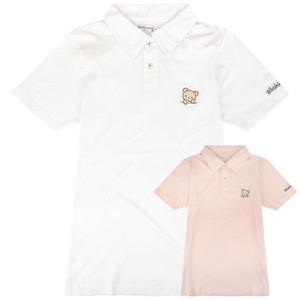Polo Shirt San-x Character Spring/Summer Rilakkuma Short-Sleeve