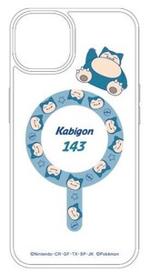 ポケットモンスター：MagSafeケース iPhone15/14/13対応 カビゴン i37FPM07