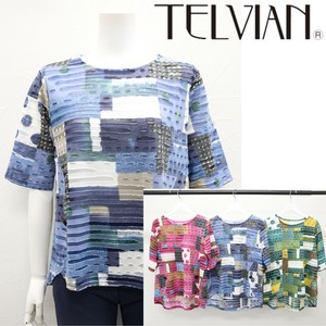 Tunic Design Jacquard Colorful Cut-and-sew