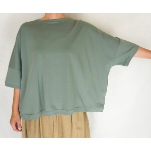 T-shirt Dolman Sleeve Pullover 2024 Spring/Summer Made in Japan