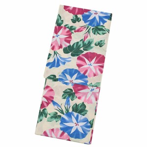 浴衣 レディース 単品 「朝顔　青と紫」 S/F/TL/LL サイズ yukata