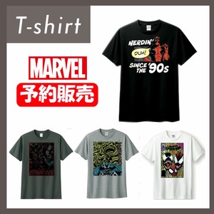 【再販】【予約販売】(7月末〜8月上旬入荷予定)Tシャツ "マーベル"