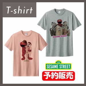 【再販】【予約販売】(7月末〜8月上旬入荷予定)Tシャツ "セサミストリート"