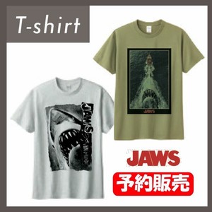 【再販】【予約販売】(7月末〜8月上旬入荷予定)Tシャツ "ジョーズ"　JAWS
