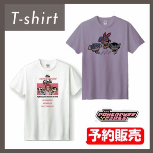 【再販】【予約販売】(7月末〜8月上旬入荷予定)Tシャツ "パワーパフガールズ"