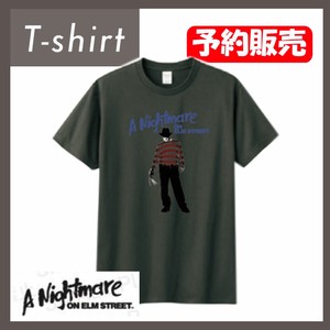 【再販】【予約販売】(7月末〜8月上旬入荷予定)Tシャツ "エルム街の悪夢"