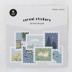 Stickers Flake Sticker 21-pcs 7-types