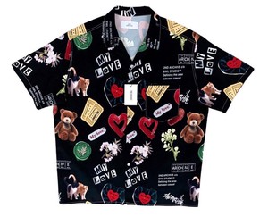 Button Shirt Pudding Unisex 2024 Spring/Summer