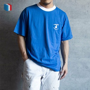 【デッドストック】フランス AF ブルー Tシャツ