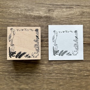 Stamp Shoebill Wood Stamp