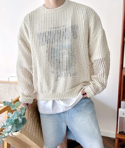 Sweater/Knitwear Unisex Openwork 2024 Spring/Summer