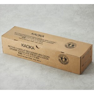 【業務用】KAOKA ユウキバトンショコラ 48％　有機JAS認証【チョコレート】