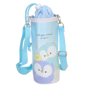 【ペットボトルホルダー】ショルダー付き保冷ボトルケース WITH YOU ANIMALペンギン