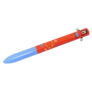 【ボールペン】グーフィー＆マックス 黒 赤 2色ボールペン mimi 0.7mm マックス ver2