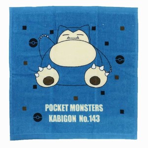 【ハンドタオル】ポケットモンスター ウォッシュタオル シャーリング カビゴン