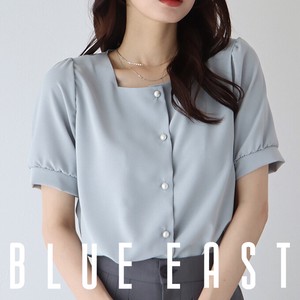 Button Shirt/Blouse Pearl Button Tops
