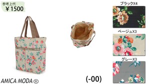Tote Bag Floral Pattern 【2024NEW】