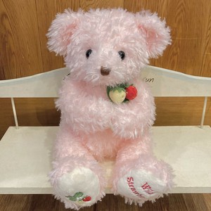 ワイルドストロベリーベア ピンク M　ぬいぐるみ