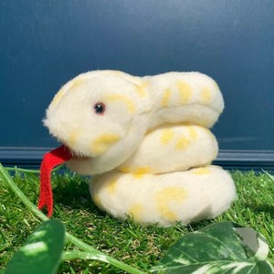 吸盤ヘビ　ホワイト　ぬいぐるみ