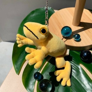 アニマニア　モウドクフキヤガエル　ぬいぐるみキーホルダー　水生生物