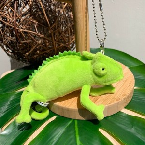 アニマニア　カメレオン　ぬいぐるみ　キーホルダー
