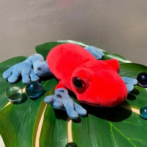 アニマニア　イチゴヤドクガエル　ぬいぐるみ　水生生物