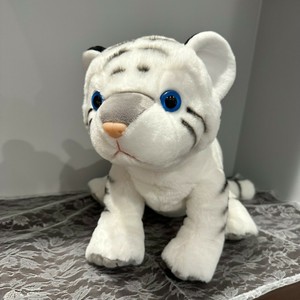 くったりサファリ　L　ホワイトタイガー　ぬいぐるみ