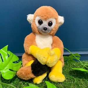 リスザル　M　ブラウン　ぬいぐるみ