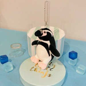 やわらか　フンボルトペンギン　キーホルダー　ぬいぐるみ　水生生物