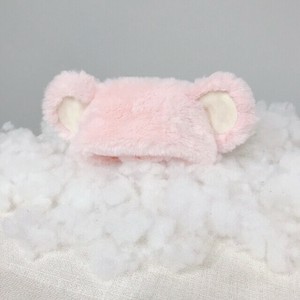 アニマルヘアバンド クマ ピンク　ぬいぐるみ