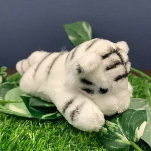 动物/鱼玩偶/毛绒玩具 白老虎